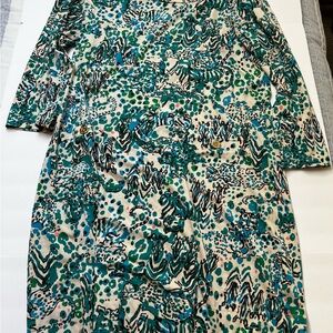 Lilly Pulitzer Corine Sea Oat Escapades Everglades